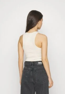 Wide Rib 2 Pack - Top - White/Light Blue -FOREVER 21 3f2dacf57b2d4513b2b9e62f803e23e1