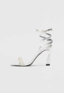 Even&Odd MURCIA - High Heeled Sandals - Silver