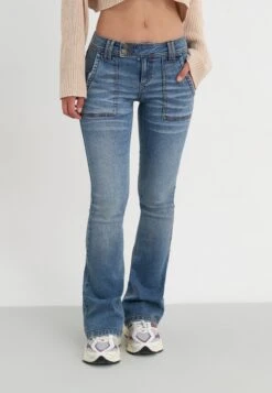 Even&Odd Bootcut Jeans - Blue Denim