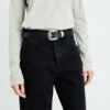 Even&Odd LEATHER - Belt - Black