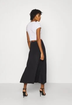 Even&Odd Basic Maxi Skirt - A-Line Skirt - Black -FOREVER 21 4566e5fb200c4769b7e96dea5ae4c119