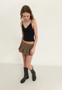 Even&Odd 2 PACK - Top - Black/beige