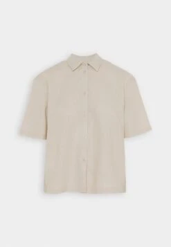 Even&Odd Linen-Mix Button Down Blouse - Button-Down Blouse -FOREVER 21 486e50f0eac444eca20faeb432b2978e