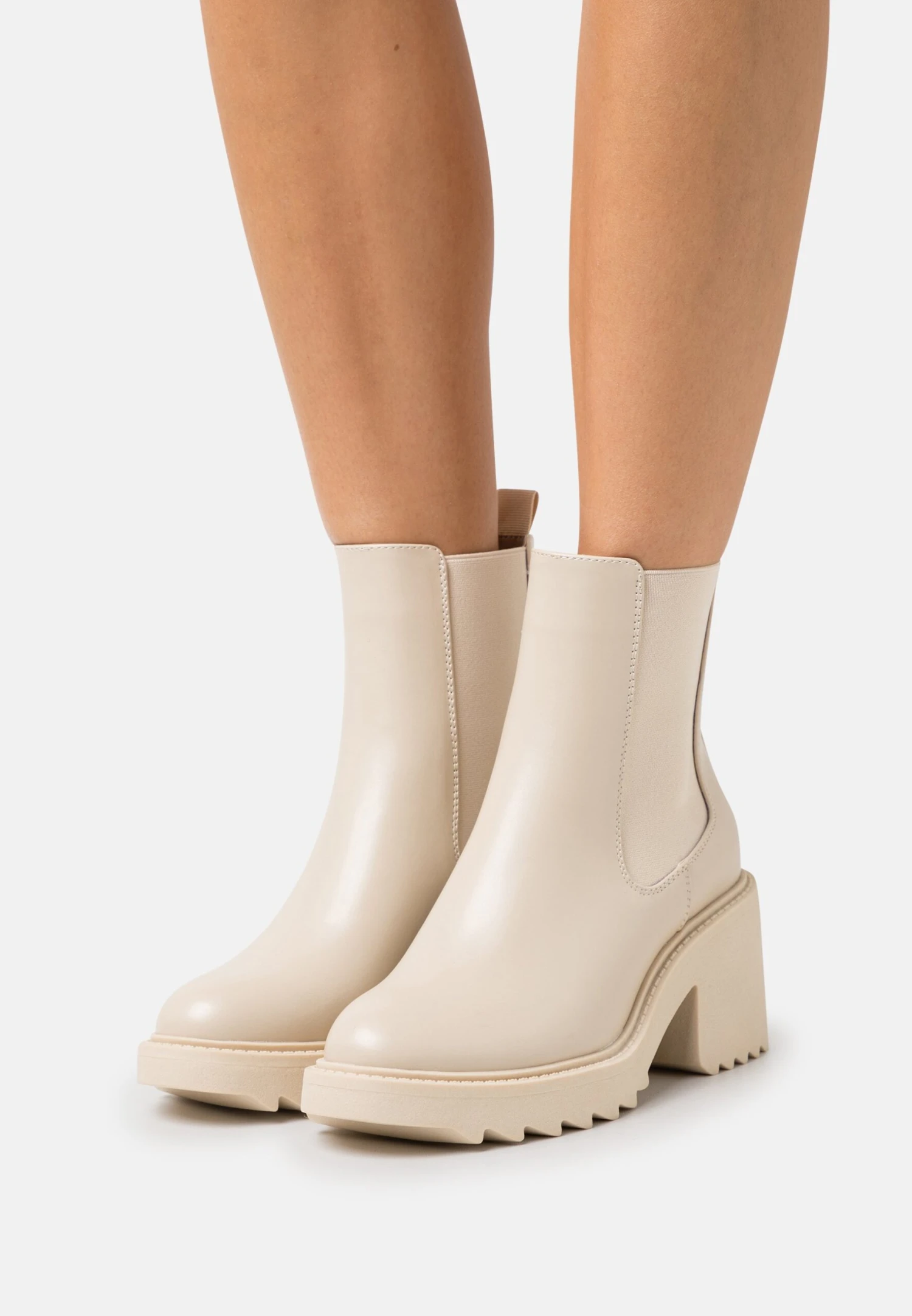 Classic Ankle Boots - Beige 3 Classic Ankle Boots - Beige