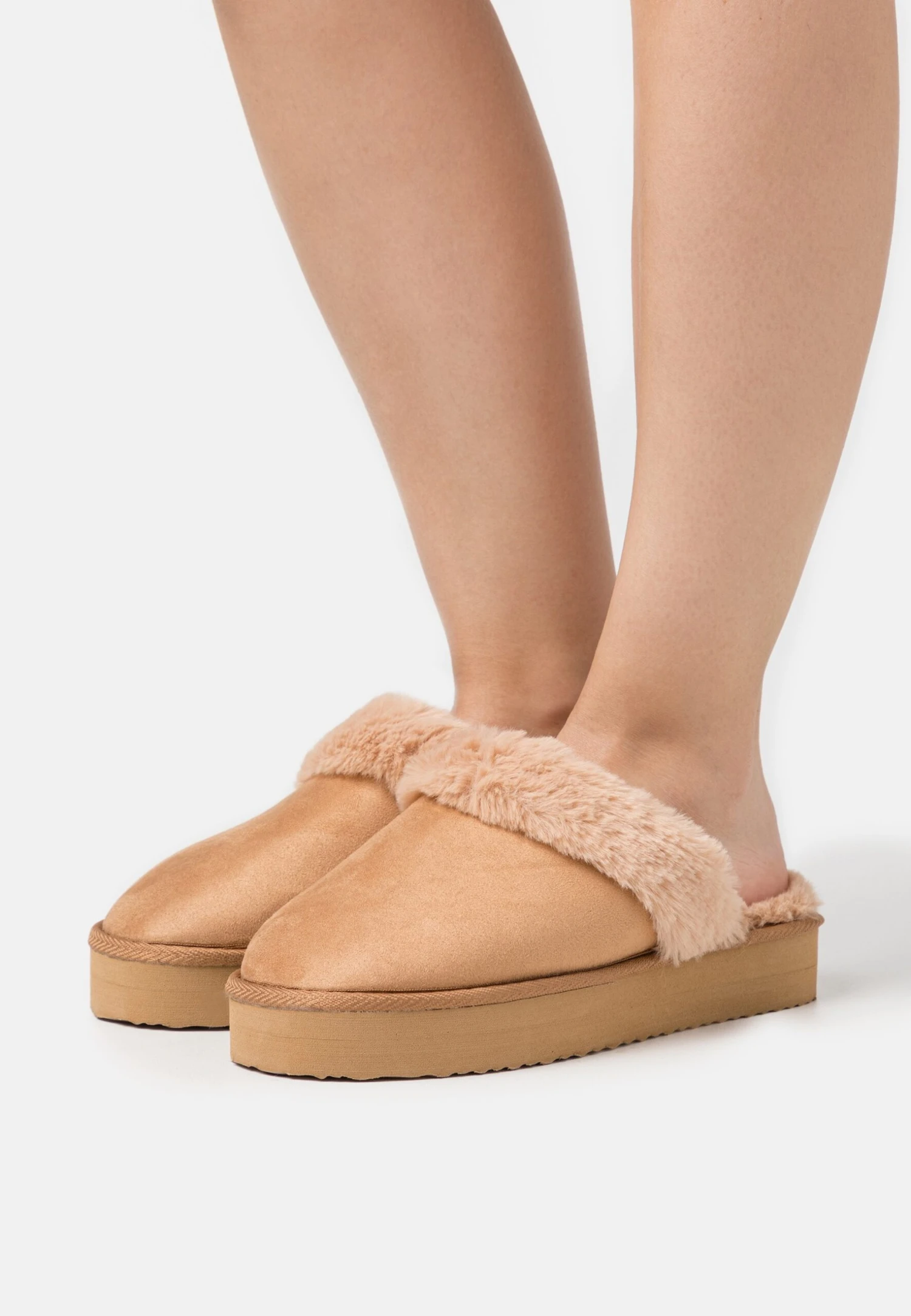 Even&Odd Platform - Slippers - Cognac 3 Even&Odd Platform - Slippers - Cognac