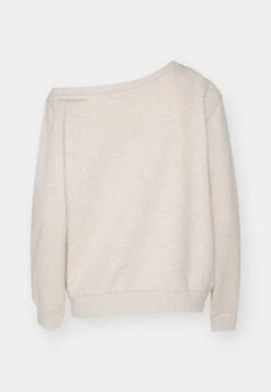 Even&Odd BASIC OFF SHOULDER SWEATSHIRT - Sweatshirt - Mottled Beige -FOREVER 21 4caf53092aea4b50a846481626b5d032