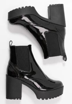 Even&Odd High Heeled Ankle Boots - Black -FOREVER 21 4fec1099767f421285c1c7c3210d893d