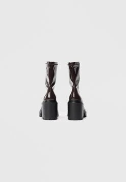 Even&Odd High Heeled Ankle Boots - Brown -FOREVER 21 5115f3b113414198b758f6d6764b7d6f