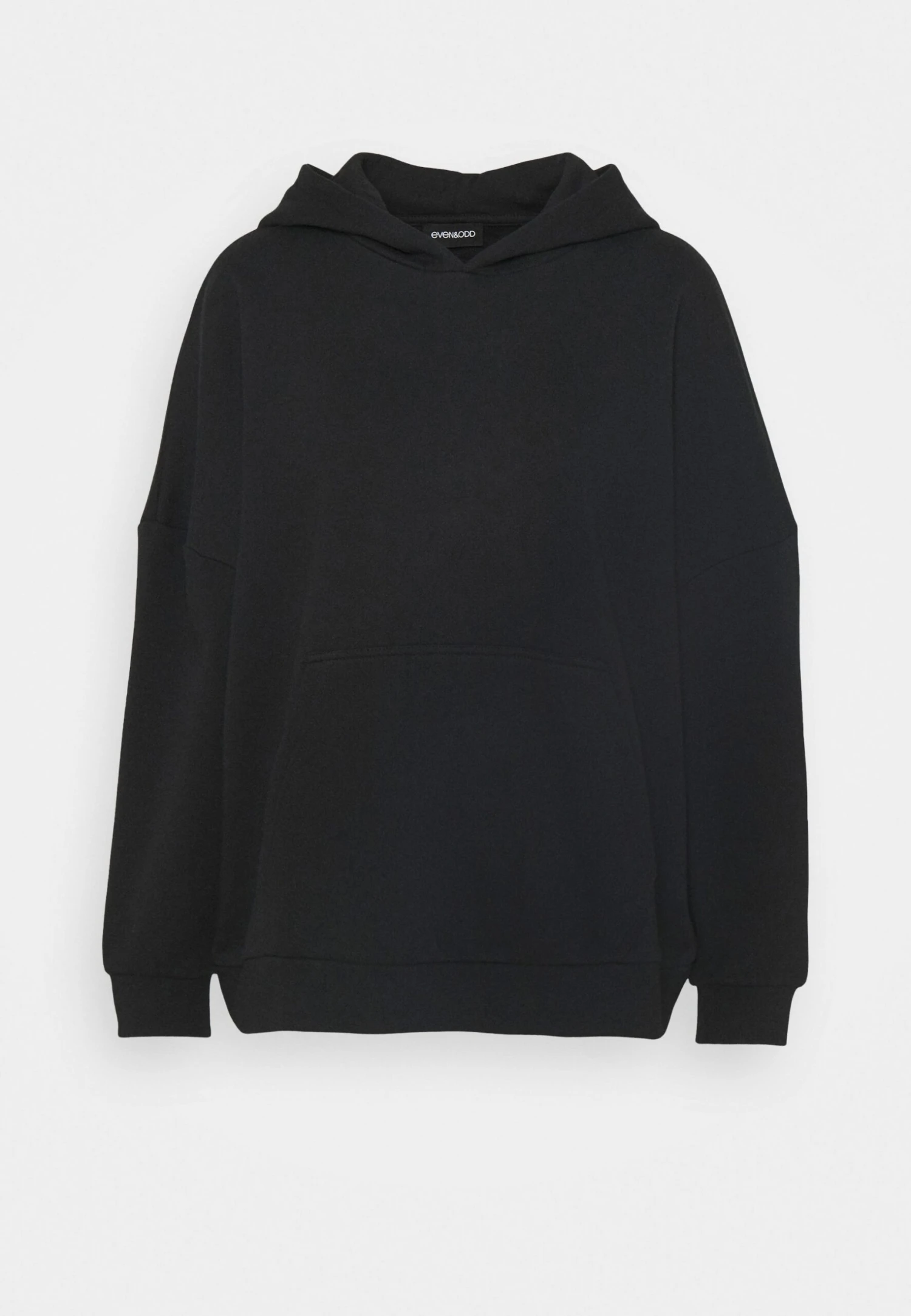 Even&Odd Hoodie Long Without Drawcord And Pocket - Hoodie - Black 8 Even&Odd Hoodie Long Without Drawcord And Pocket - Hoodie - Black - Image 6