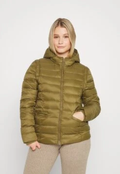 Even&Odd Down Jacket - Khaki -FOREVER 21 523d8f6261d340839e6b90b84e793eef