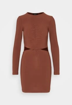 Even&Odd Jersey Dress - Brown -FOREVER 21 5244028dc4ff4eb5ac503d7a0dd64afc