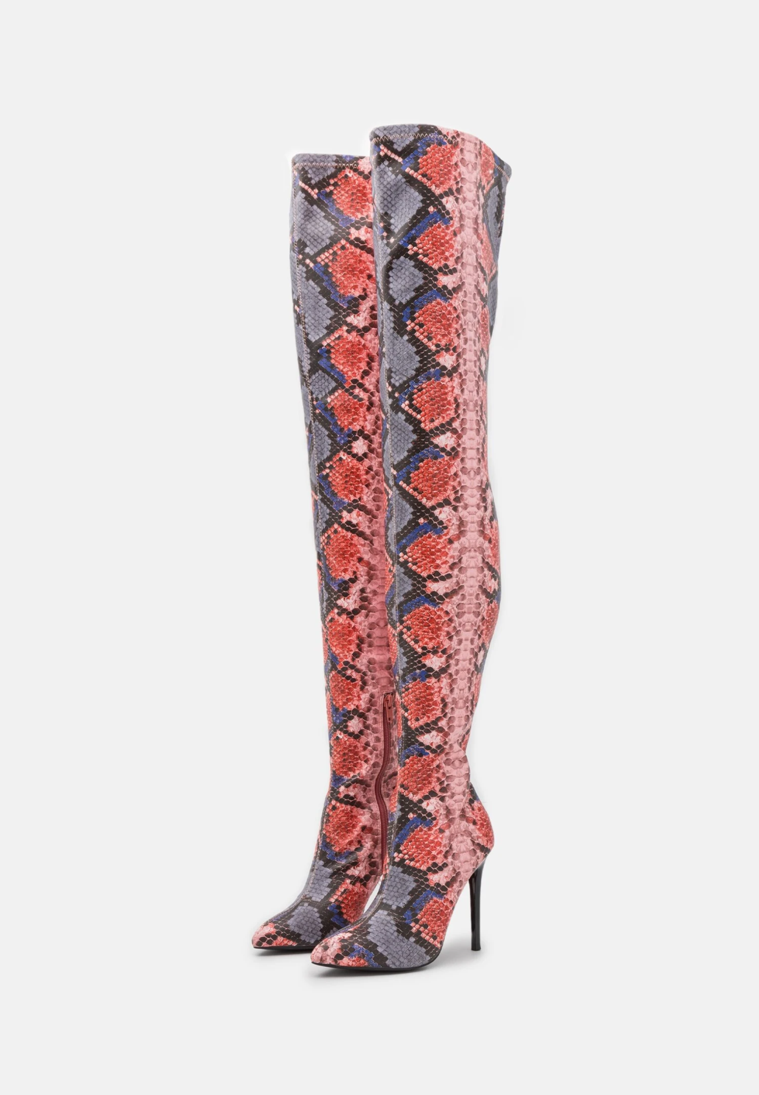 Even&Odd High Heeled Boots - Red 4 Even&Odd High Heeled Boots - Red - Image 2