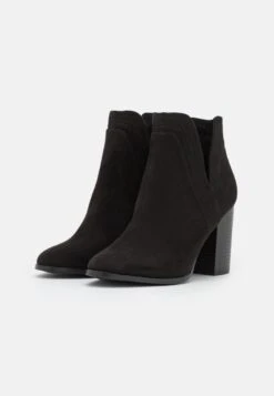 High Heeled Ankle Boots - Black -FOREVER 21 53532a847eb14a45a4b40c2a9a9f264d