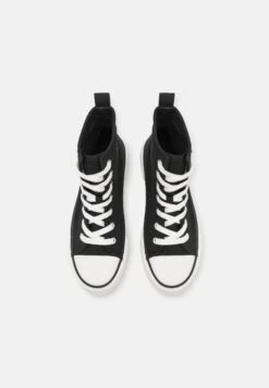 Even&Odd High-Top Trainers - Black -FOREVER 21 539ddefeb2fd4883a8c022b314dfe846