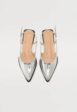 Even&Odd Ballet Pumps - Silver -FOREVER 21 53b0d3d55048428ba2e705f52a158bc1