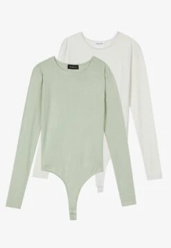 Even&Odd 2 PACK - Long Sleeved Top - Light Pink/black -FOREVER 21 53f090089a974825aad9fb113831bbbd