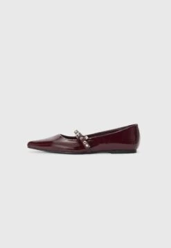 Ballet Pumps - Dark Cherry