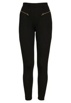 Even&Odd Zip Punto Leggings - Leggings - Trousers - Black -FOREVER 21 56e48523a88f4d43a0334906812152e3