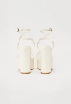 Ankle Cuff Sandals - White -FOREVER 21 571b760dab3b446eb64e9585729a692d