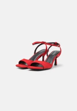 Even&Odd High Heeled Sandals - Red -FOREVER 21 59735ea78a054a519768efffd660f938