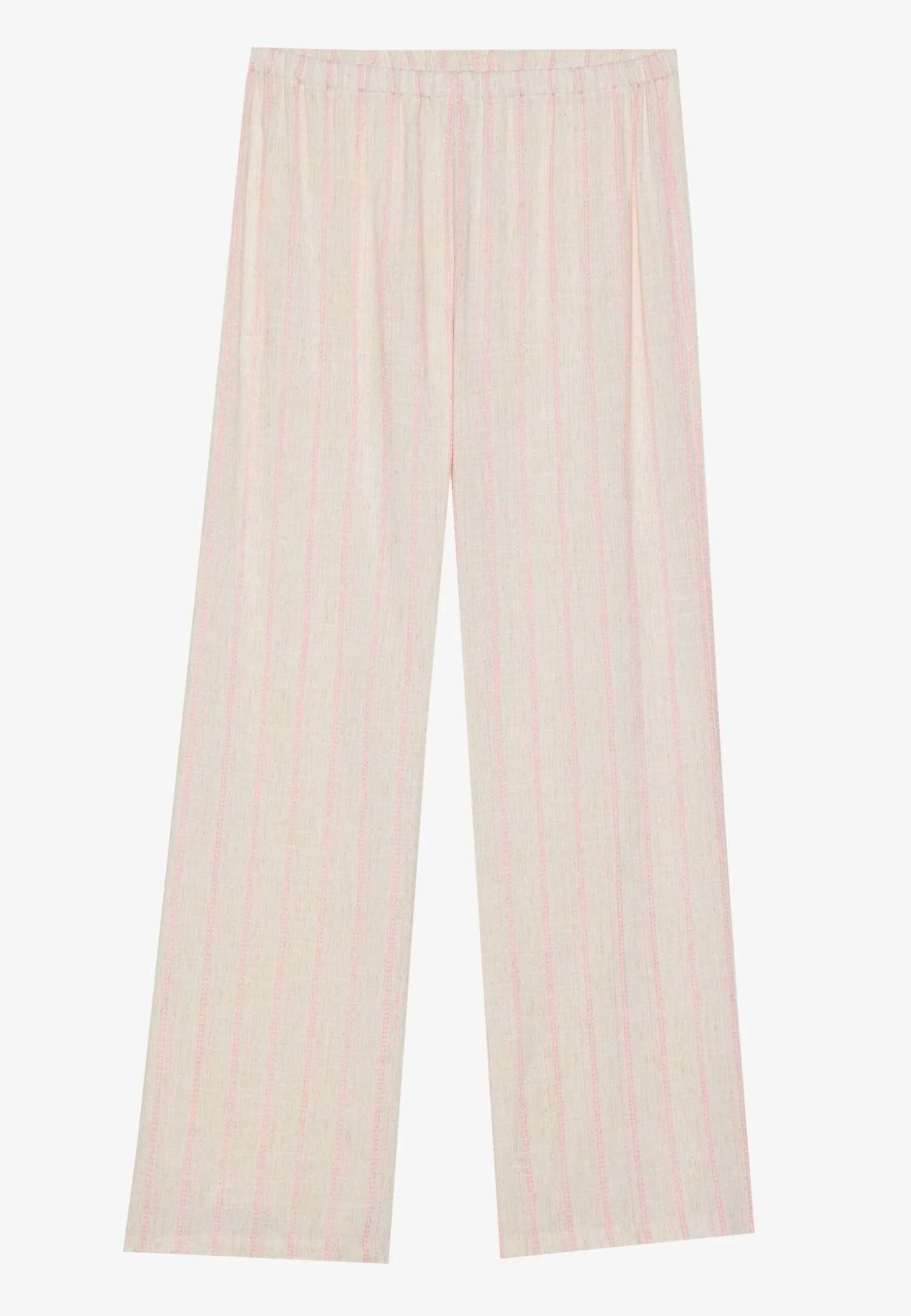 Even&Odd LINEN BLEND - Trousers - White 6 Even&Odd LINEN BLEND - Trousers - White - Image 4