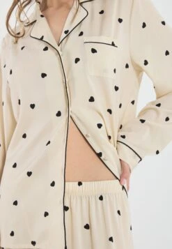 Even&Odd SET - Pyjamas - Ivory -FOREVER 21 5c64254cdac745a7a726d76f75311fca