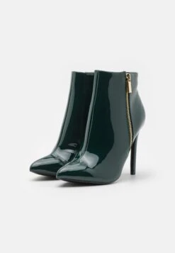 Even&Odd High Heeled Ankle Boots - Green -FOREVER 21 5cad75f1fe7243bca25b925550d6831b