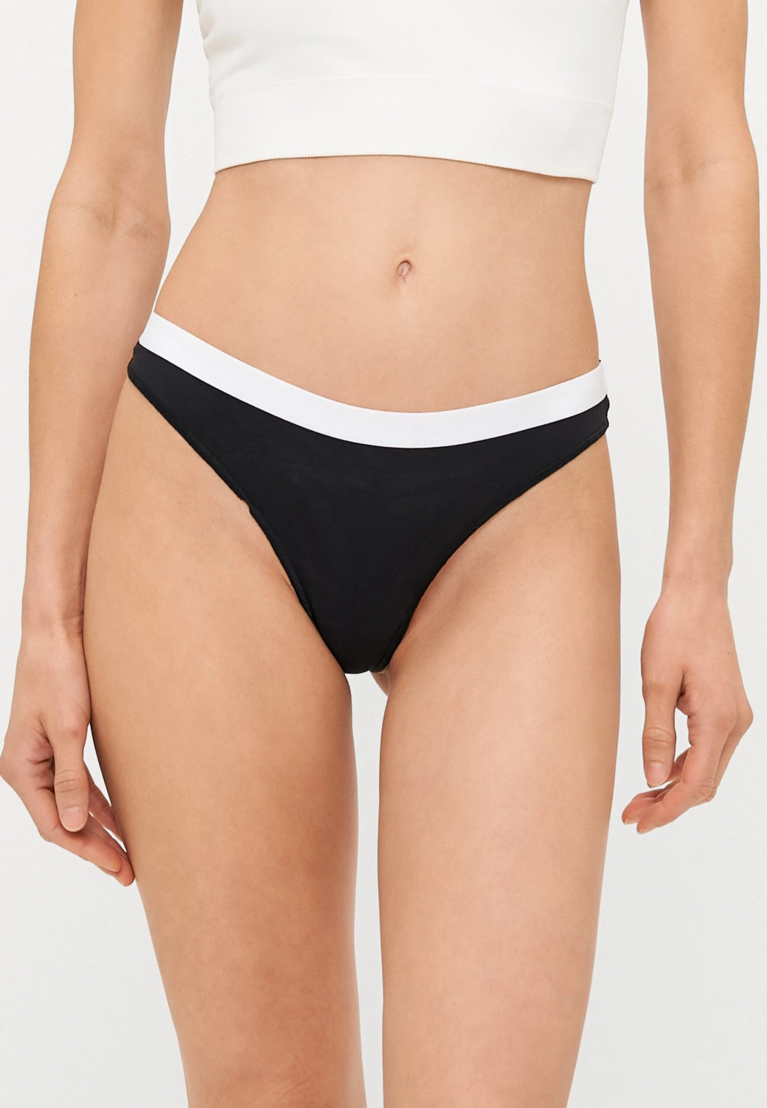 Even&Odd 5 PACK - Thong - Black/pink/off White 4 Even&Odd 5 PACK - Thong - Black/pink/off White - Image 2