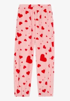 Even&Odd PLUSH 2 PACK LOUNGE PANTS - Pyjama Bottoms - Pink/ Grey -FOREVER 21 607c1392bf0c4975bdf6b99367a93987