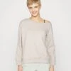 Even&Odd BASIC OFF SHOULDER SWEATSHIRT - Sweatshirt - Mottled Beige 2 Even&Odd BASIC OFF SHOULDER SWEATSHIRT - Sweatshirt - Mottled Beige -FOREVER 21 62c89d72785149e8a277944a19cbbfff