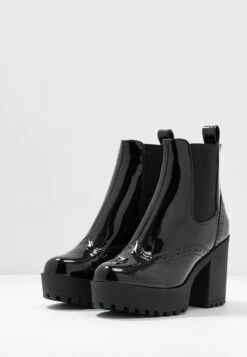 Even&Odd High Heeled Ankle Boots - Black -FOREVER 21 65ab7c798c974129871c811f48e7c15b