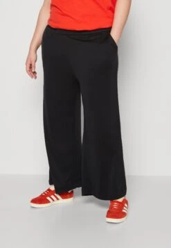 Modal Soft Culotte - Trousers - Black