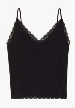 Even&Odd 2 PACK - Top - Black/beige -FOREVER 21 6bc6215b193a46f5a3abce26364d4a20