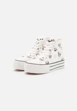 Even&Odd Disney Minnie Mouse - High-Top Trainers - Rose Gold-Coloured/White -FOREVER 21 6c15582a304745fc97c7229395faf030