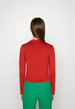 Even&Odd Button-Down Blouse - Red -FOREVER 21 6f586ee7ff1c42a5aec36ca15d671ba4