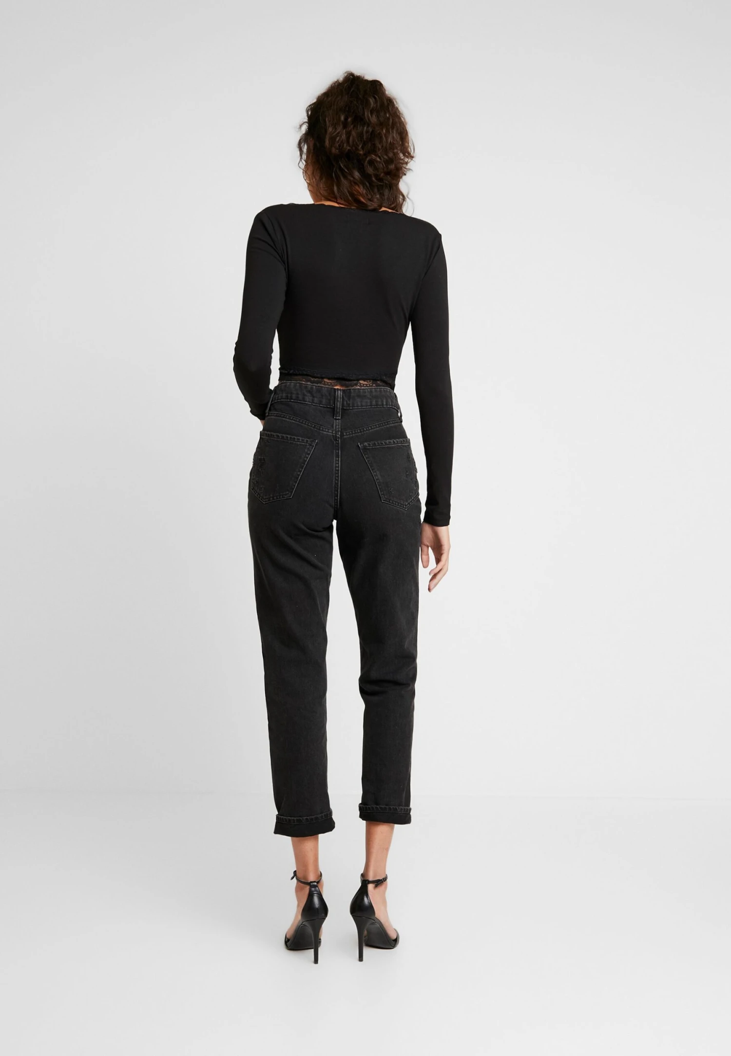 Even&Odd Long Sleeved Top - Black 5 Even&Odd Long Sleeved Top - Black - Image 3