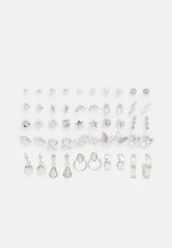 Even&Odd 25 PACK - Earrings - Silver-coloured
