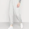 Even&Odd Tracksuit Bottoms - Mottled Light Grey
