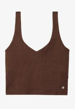 ESSENTIAL QUICK DRY CROPPED FITTED SLEEVELESS TOP - Top - Dark Blue -FOREVER 21 75974b38bfc9428f8ece6c5d47940c1d