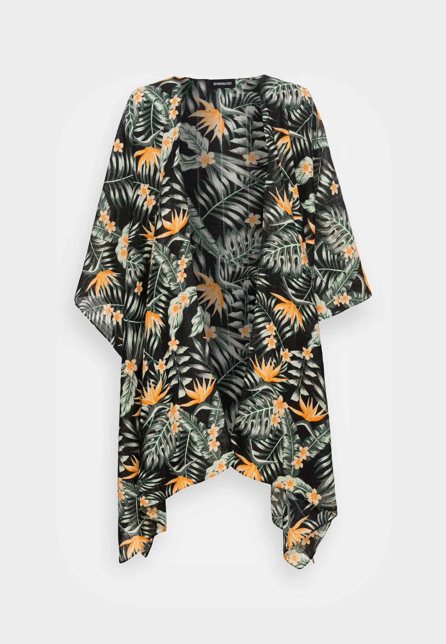 Even&Odd Summer Jacket - Black/Green/Yellow 6 Even&Odd Summer Jacket - Black/Green/Yellow - Image 4