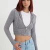 Even&Odd Cardigan - Mottled Grey