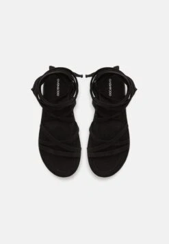 Even&Odd Platform Sandals - Black -FOREVER 21 7b5a41ab552d4a3fb4050d0de88cbbac