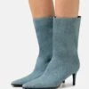 Even&Odd Boots - Blue Denim 1 Even&Odd Boots - Blue Denim -FOREVER 21 7bbd2aaf73ea43ae82e3e6b5bbdce772