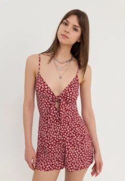 Even&Odd Jumpsuit - Red/white