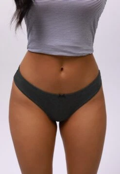 Even&Odd 5 PACK - Briefs - Grey/beige Stripe Solid Mix -FOREVER 21 7d883b9385374e1dbffbe439afdce1c8