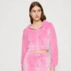 Even&Odd Zip-Up Sweatshirt - Pink -FOREVER 21 83ba4dfe839e4182a25552f592a75e7f