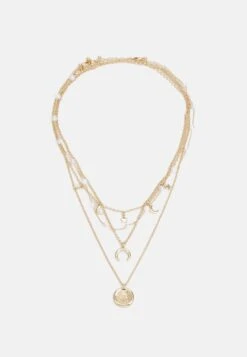 Even&Odd 4 PACK - Necklace - Gold-coloured