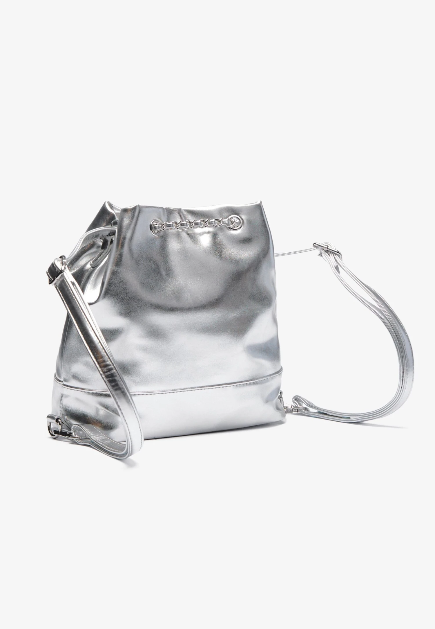 Even&Odd Backpack - Silver-colored 6 Even&Odd Backpack - Silver-colored - Image 4