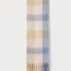 Even&Odd Scarf - Blue/camel/beige -FOREVER 21 86a48546bef547c981cac842c11f374e