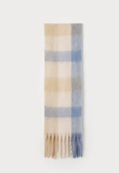 Even&Odd Scarf - Blue/camel/beige
